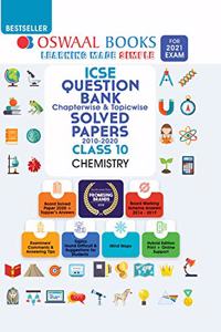 Oswaal ICSE Question Bank Class 10 Chemistry Book Chapterwise & Topicwise (For 2021 Exam)