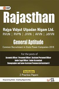 Rajasthan General Aptitude 2018