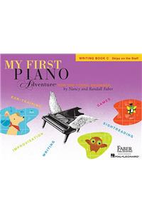 My First Piano Adventure Writing Book C: Writing Book C, Skips on the Staff
