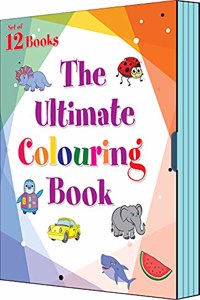 The Ultimate Colouring Book - Set of 12 Books