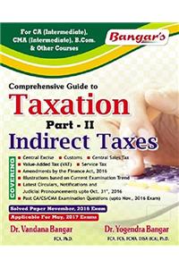 TAXATION (ENG.) PART - II [CA IPCC May 2017]