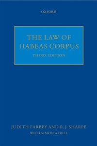 The Law of Habeas Corpus