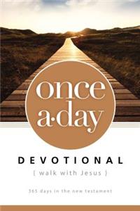 Niv, Once-A-Day Walk with Jesus Devotional, Paperback