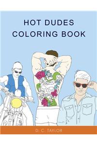 Hot Dudes Colouring Book