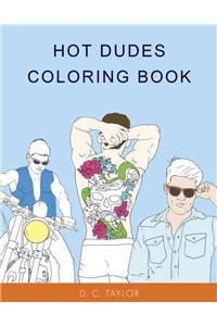 Hot Dudes Coloring Book