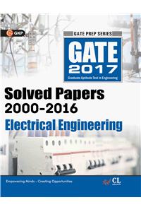 Gate Paper Electrical Engineering 2017 (Solved Papers 2000-2016)