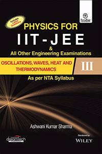 Physics for IIT - JEE & All Other Engineering Examinations, Oscillations, Waves, Heat and Thermodynamics III, As per NTA Syllabus