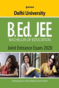 Delhi University B.Ed. Joint Entrance Exam 2020