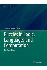 Puzzles in Logic, Languages and Computation