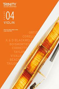 Trinity College London Violin Exam Pieces 2020-2023: Grade 4