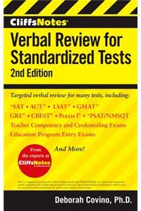 Cliffsnotes Verbal Review for Standardized Tests, 2nd Edition