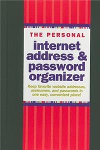 Personal Internet Address & Password Organizer