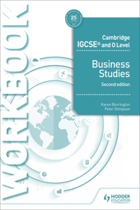 Cambridge Igcse and O Level Business Studies Workbook 2nd Edition