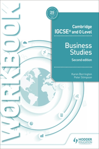 Cambridge IGCSE and O Level Business Studies Workbook 2nd edition