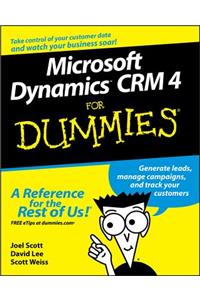 Microsoft Dynamics Crm 4 for Dummies