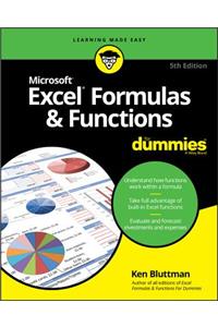 Excel Formulas & Functions for Dummies
