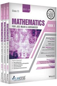 Plancess Study Material Mathematics for JEE Main & Advanced, Class 11, Set of 3 Books