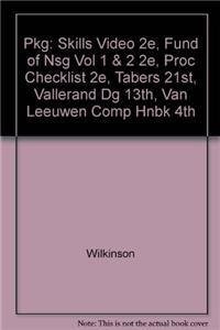 Fundamentals of Nursing + Procedure Checklist for Fundamentals of Nursing + Taber's Cyclopedic Medical Dictionary + Davis's Drug Guide for Nurses + Davis's Comprehensive Handbook of Laboratory and Diagnostic Tests + Skills Videos