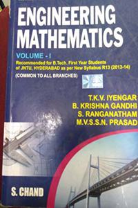 Engineering Mathematics JNTU (Hyderabad) - Vol. 1