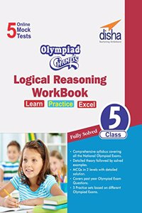 Olympiad Champs Logical Reasoning Workbook Class 5 with 5 Mock Online Olympiad Tests