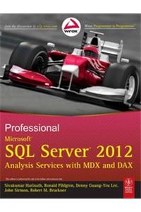 Professional Microsoft Sql Server 2012 Analysis Services With Mdx And Dax