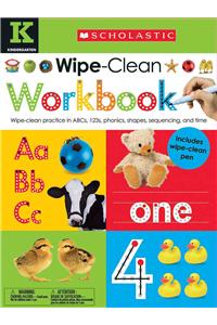 Kindergarten Wipe-Clean Workbook: Scholastic Early Learners (Wipe-Clean Workbook)