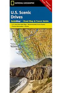 U.S. Scenic Drives Map