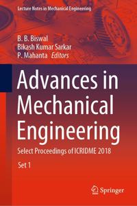 Advances in Mechanical Engineering