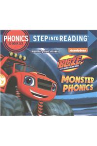 Monster Phonic 12-Book Boxed Set (Blaze and the Monster Machines): 12 Step Into Reading Books