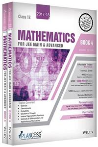 Plancess Study Material Mathematics for JEE Main & Advanced, Class 12, Set of 2 Books