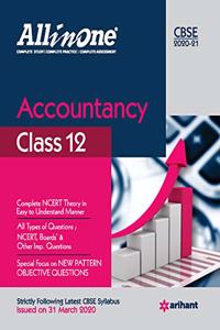 CBSE All In One Accountancy Class 12 for 2021 Exam
