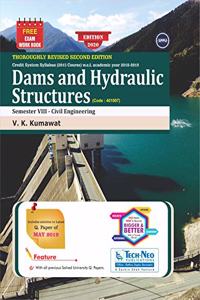 Dams and Hydraulics Structures For SPPU Sem 8 Civil Course Code : 401007