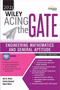 Wiley Acing the GATE: Engineering Mathematics and General Aptitude, 2ed, 2021
