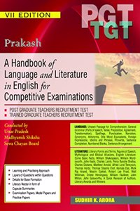 A Handbook of Language and Literature in English for Competitive Examinations