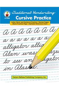 Traditional Handwriting: Cursive Practice, Grades 2 - 5