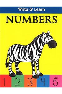 Write & Learn Numbers