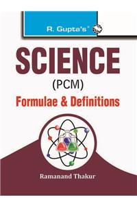 Science (PCM) Formulae & Definitions (Pocket Book)