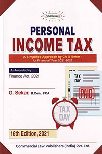 Padhuka's Personal Income Tax - 16/edition, 2021
