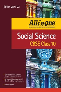 CBSE All In One Social Science Class 10 2022-23 Edition