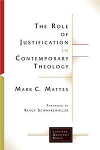 Role of Justification in Contemporary Theology