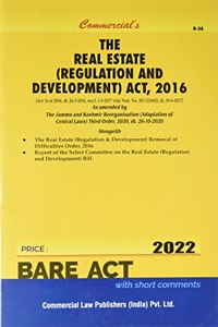 Commercial?s The Real Estate (Regulation and Development) Act, 2016 - 2022/edition