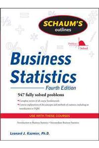 Schaum's Outline of Business Statistics, Fourth Edition