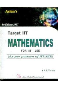 Target IIT Mathematics
(As per pattern of IIT-JEE)