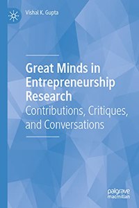 Great Minds in Entrepreneurship Research