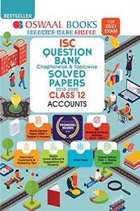 Oswaal ISC Question Bank Class 12 Accounts Book Chapterwise & Topicwise (For 2021 Exam)