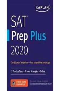 SAT Prep Plus 2020: 5 Practice Tests + Proven Strategies + Online