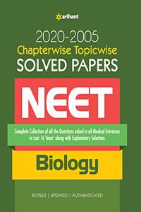 Chapterwise Topicwise Solved Papers Biology for Medical Entrances 2021