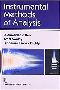 Instrumental Methods of Analysis