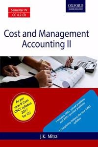COST AND MANAGEMENT ACCOUNTINg II Paperback