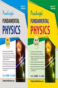 Pardeep's Fundamental Physics for Class 12 (Vol. 1 & 2) Examination 2020-2021(Old Edition)